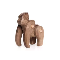 Bajo Gorille En Bois Articulé