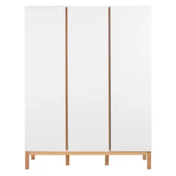 Quax Armoire 3 Portes Indigo - Blanc