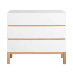Quax Commode Ă Langer 3 Tiroirs Indigo - Blanc