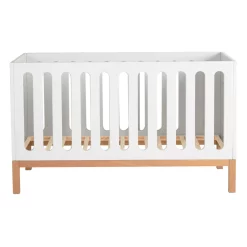 Quax Lit Bébé Canapé Indigo 70 X 140 - Blanc
