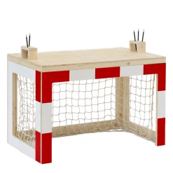 XO In My Room Bureau Cage De Foot Jan - Rouge