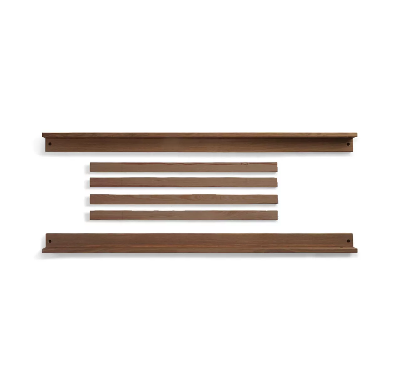 KAS Kopenhagen Kit De Conversion Pour Lit Junior Eli - Chêne Fumé