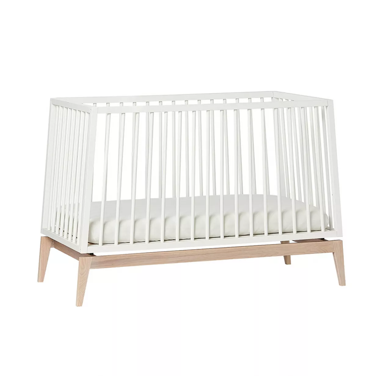 Leander Lit Bébé Luna 60 X 120 Cm - Blanc