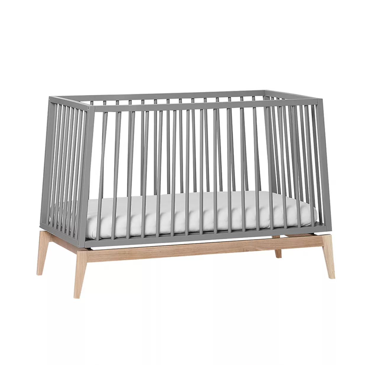 Leander Lit Bébé Luna 60 X 120 Cm - Gris