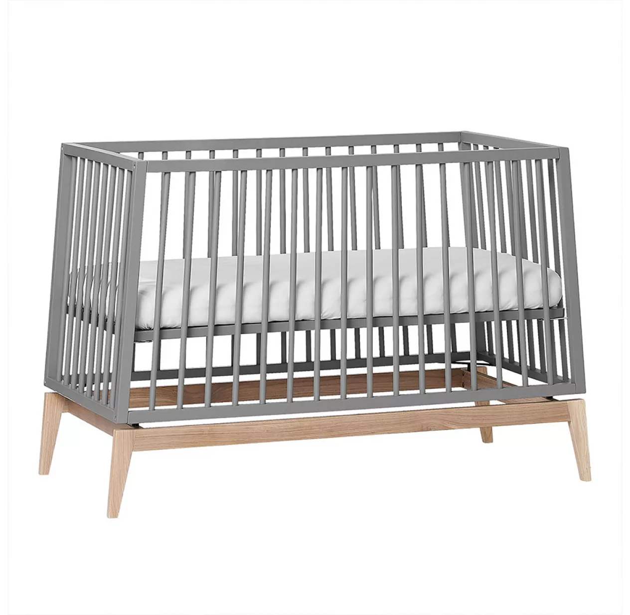 Leander Lit Bébé Luna 60 X 120 Cm - Gris – Image 4