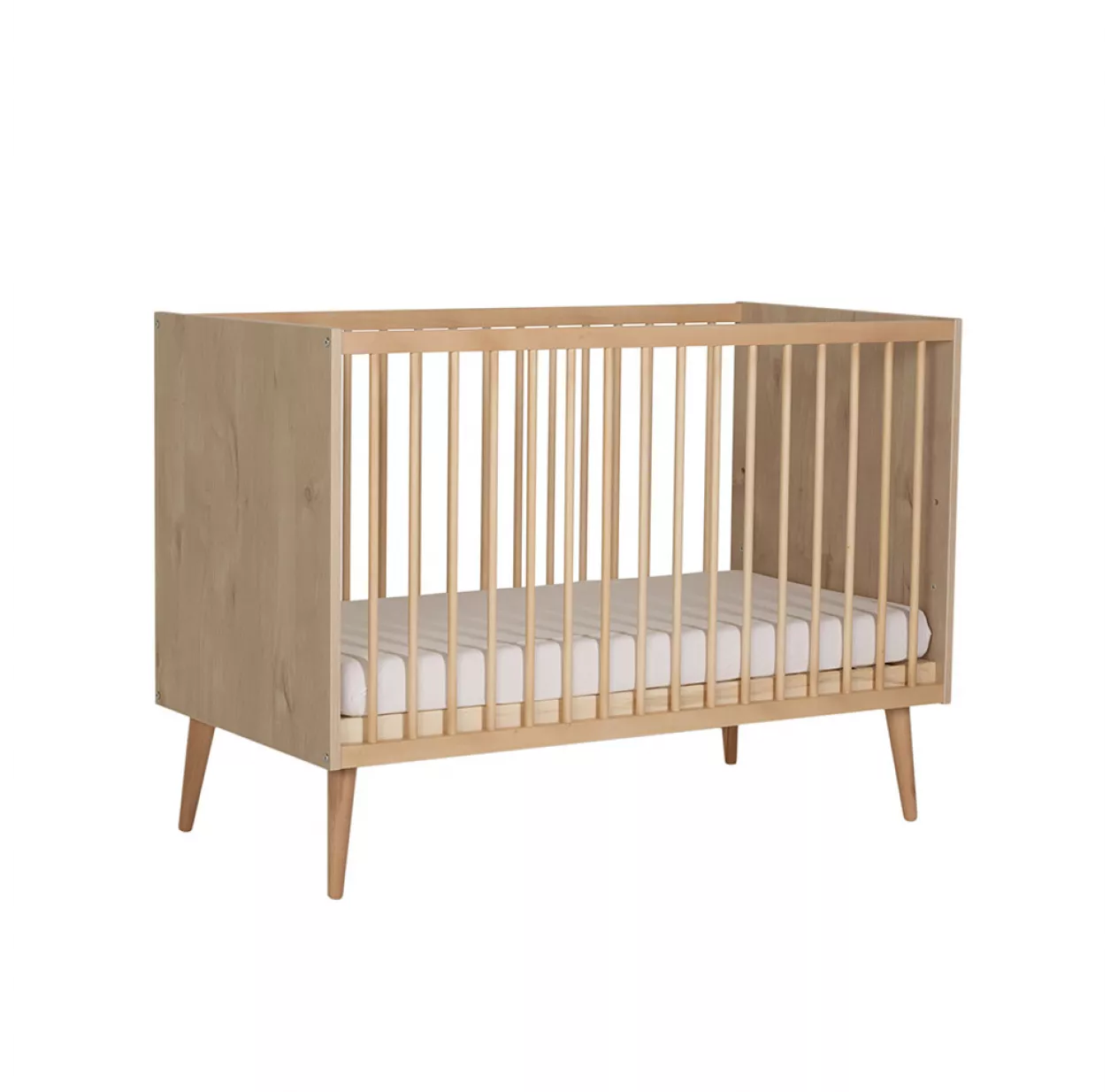 Quax Lit Bébé Cocoon - Chêne