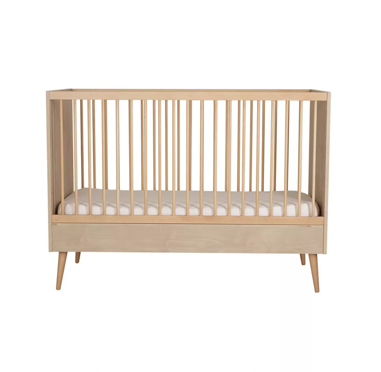 Quax Lit Bébé évolutif Cocoon - Chêne – Image 3