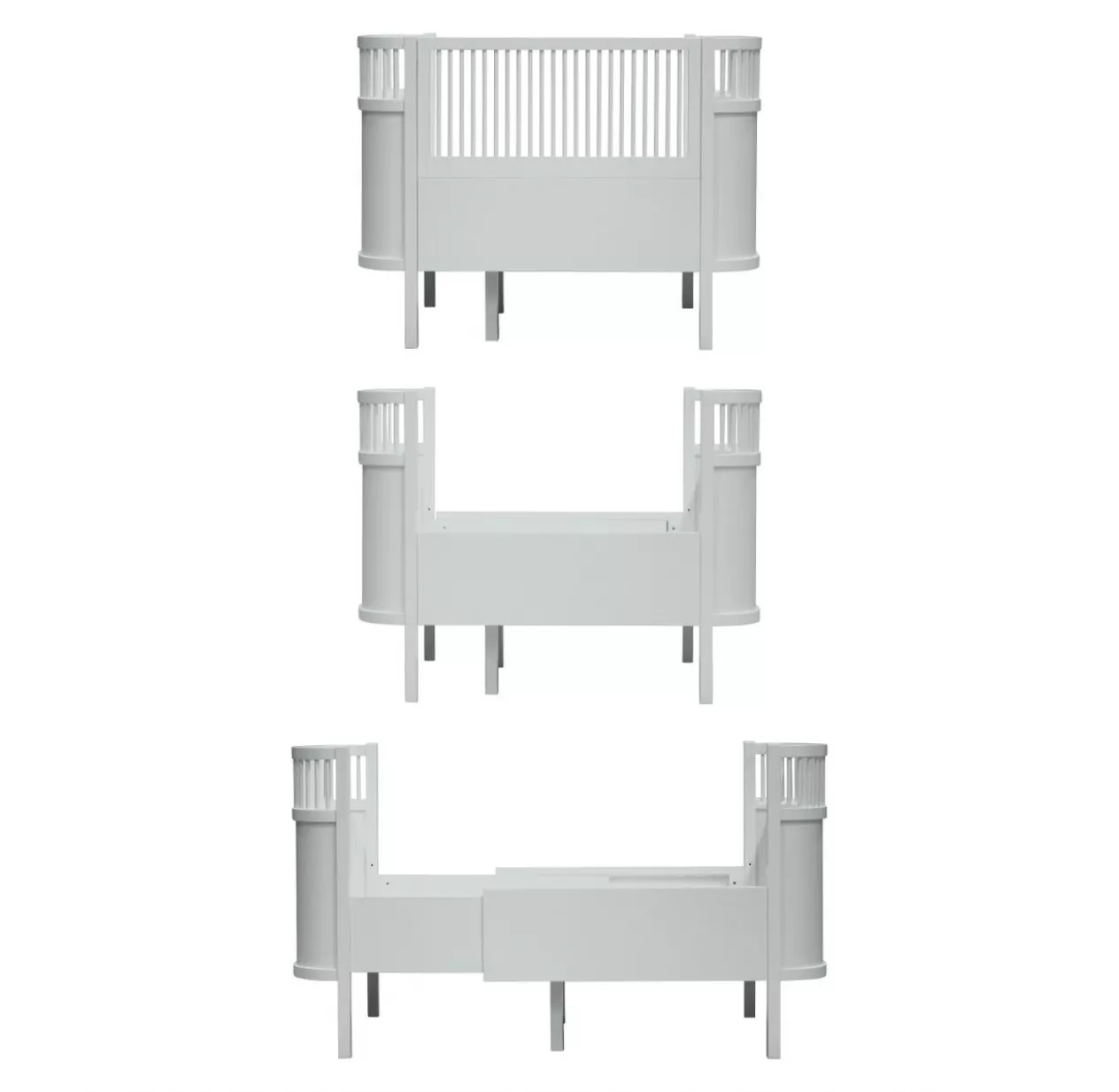 Sebra Lit Bébé évolutif - Jetty Beige – Image 3