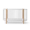 Oliver Furniture Lit Bébé évolutif Wood - Chêne