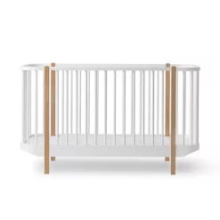 Oliver Furniture Lit Bébé évolutif Wood - Chêne