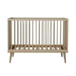 Quax Lit Bébé Flow - Argile / Chêne