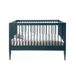 Gustavienne Lit Bébé évolutif Et Son Matelas - Deep Green