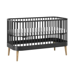 VOX Lit Bébé évolutif Paris - Noir