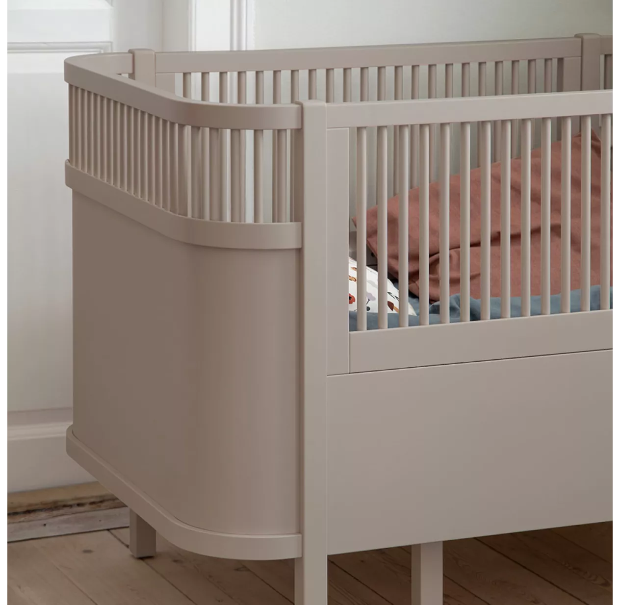 Sebra Lit Bébé évolutif - Jetty Beige – Image 4