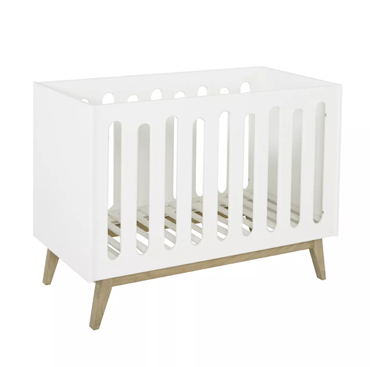 Quax Lit Bébé Canapé Trendy 70 X 140 - Blanc