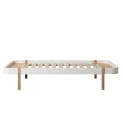 Oliver Furniture Lit Ado Wood Lounger 120x200 - Chêne