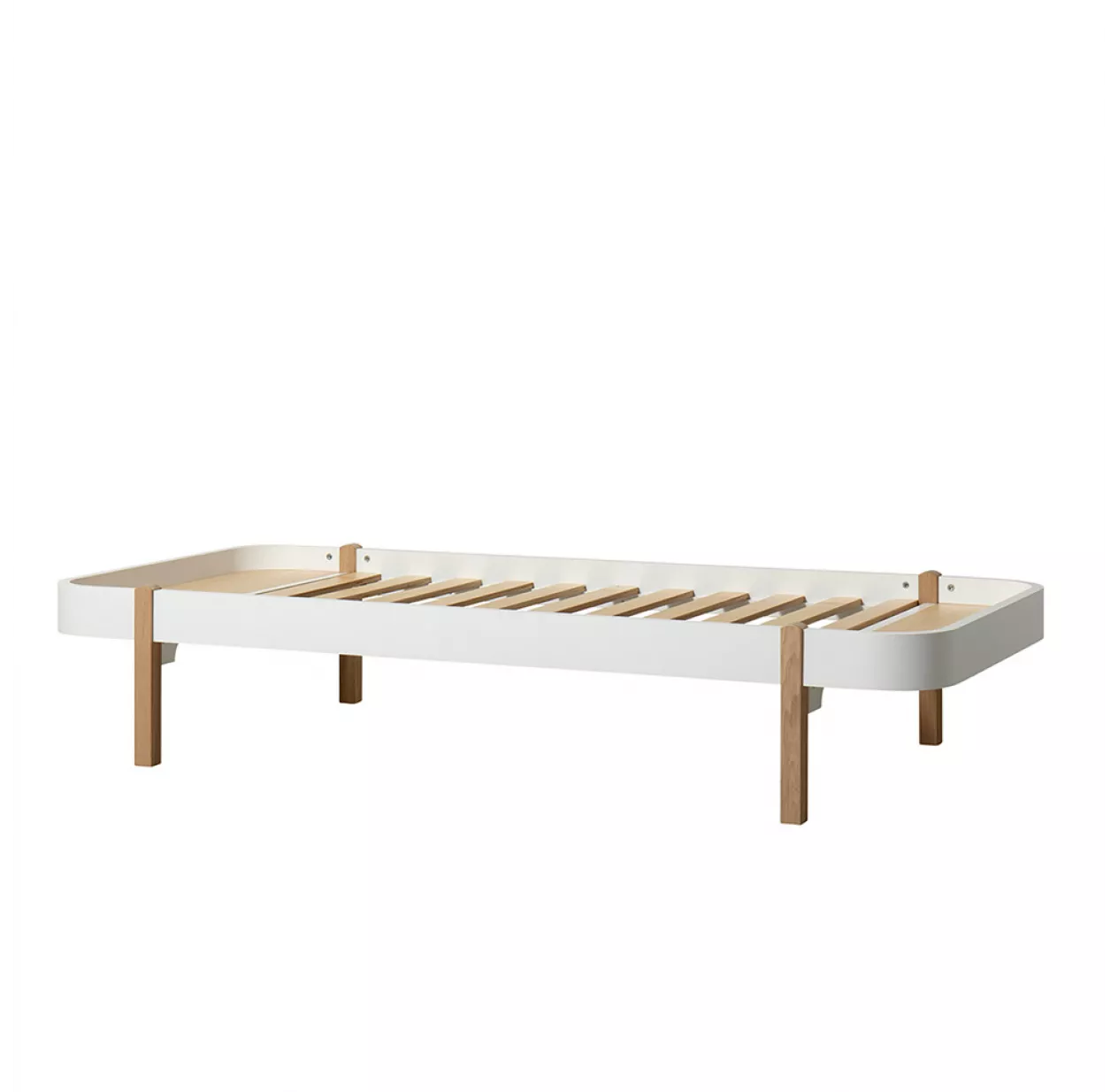 Oliver Furniture Lit Enfant Wood Lounger 90x200 - ChĂȘne