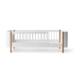 Oliver Furniture Lit Junior Wood Mini+ - Blanc/Chêne