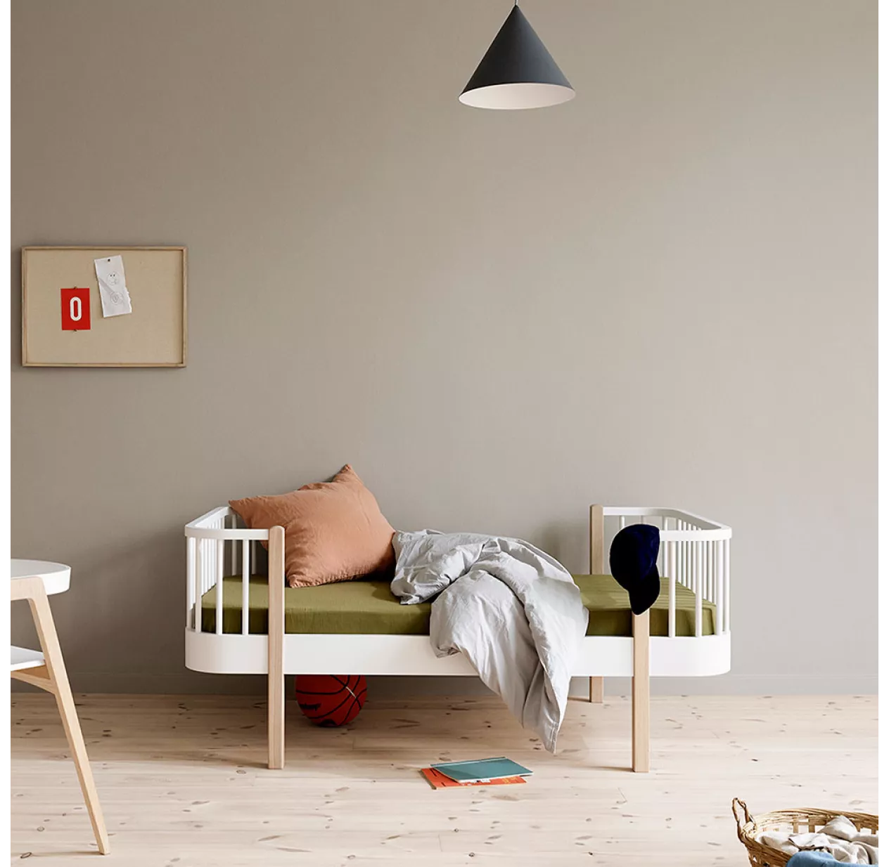 Oliver Furniture Lit Junior évolutif Wood - Chêne – Image 2