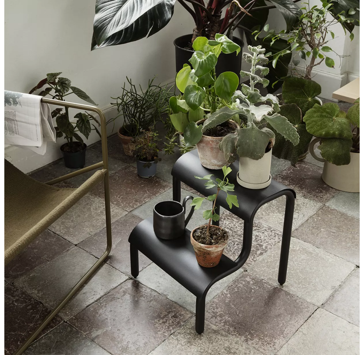 Ferm LIVING Tabouret Marche-pied Up Step - Noir – Image 2