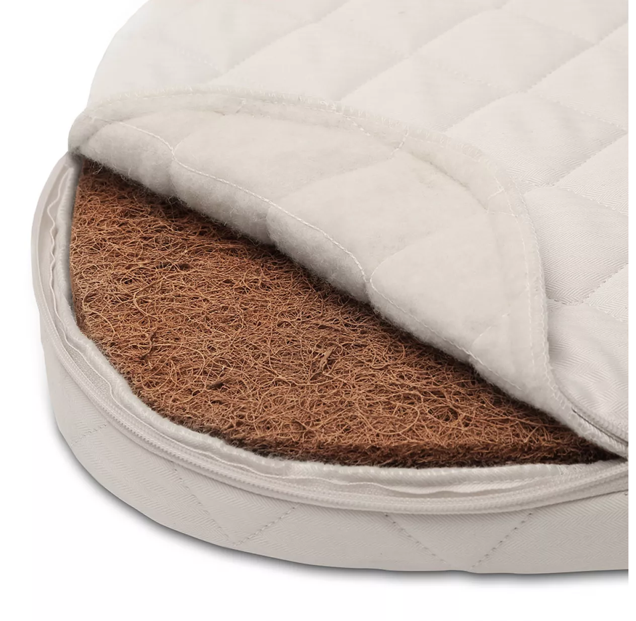 Charlie Crane Berceau Kumi Matelas Coco Naturel - Noir/Blanc – Image 8