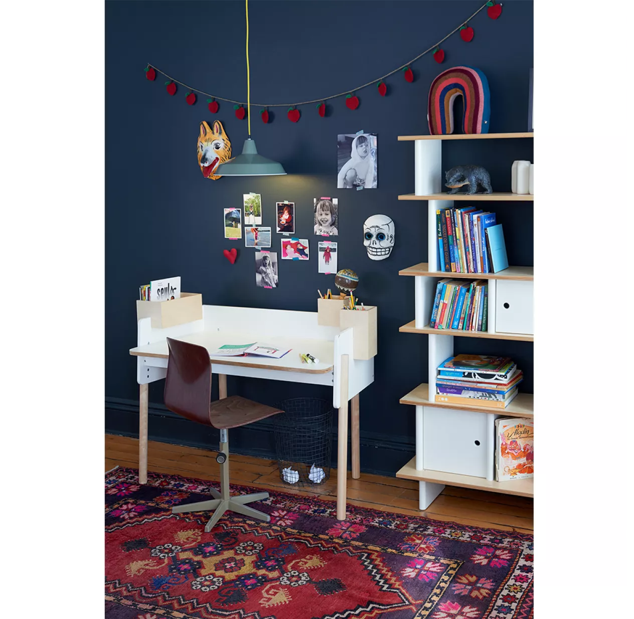 Oeuf NYC Bibliothèque Mini Library Verticale - Bouleau – Image 3