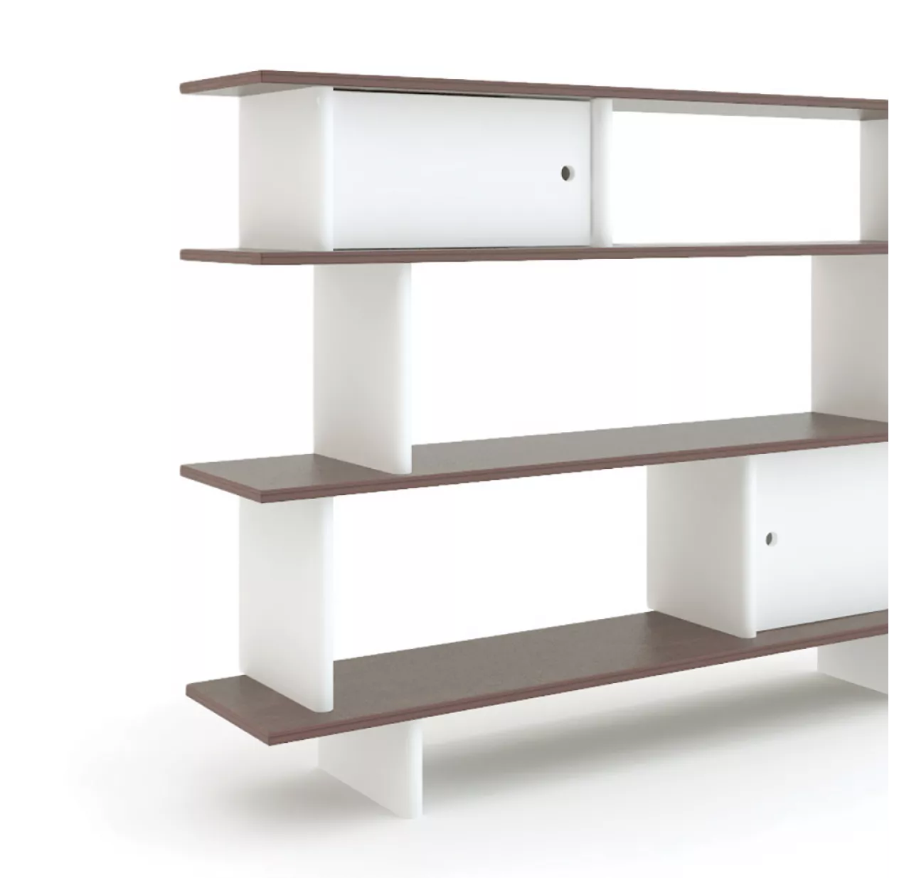 Oeuf NYC Bibliothèque Mini Library - Noyer – Image 2