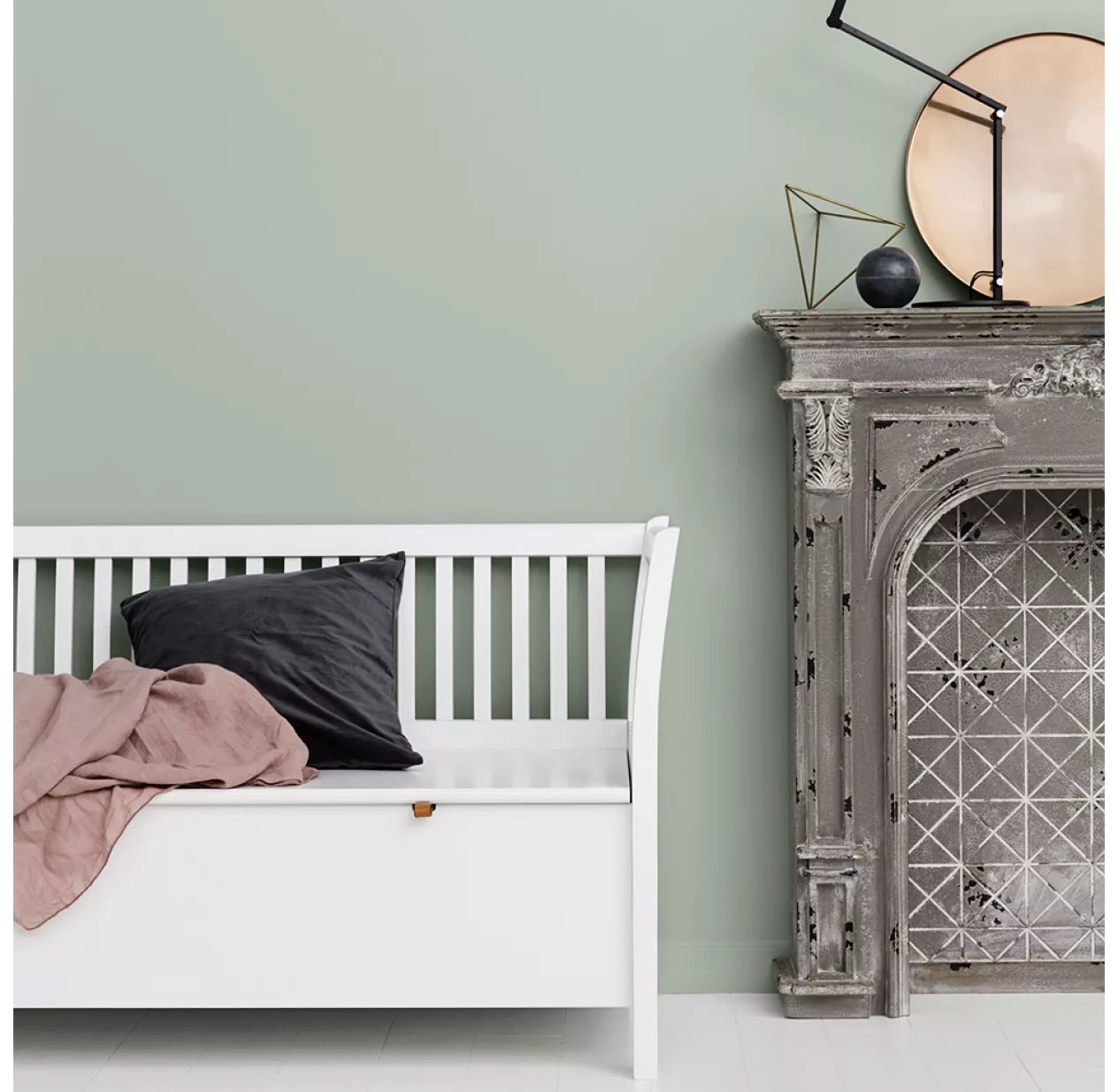 Oliver Furniture Ensemble Flèche De Lit Chêne + Ciel De Lit Blanc Pour Lit Bébé évolutif Mini+ – Image 7