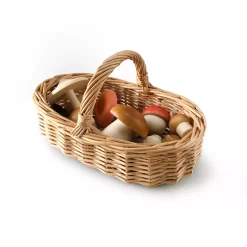 Moon Picnic Panier De Champignons En Bois