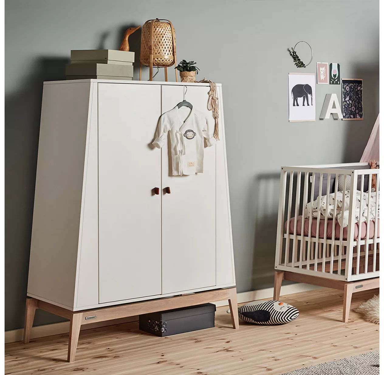 Leander Petite Armoire Luna - Blanc – Image 2