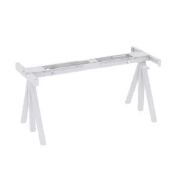 String Furniture Piètement Réglable Pour Plateau Bureau - Blanc