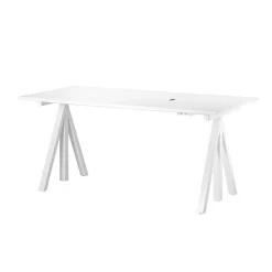 String Furniture Plateau Bureau Pour Piètement - Blanc