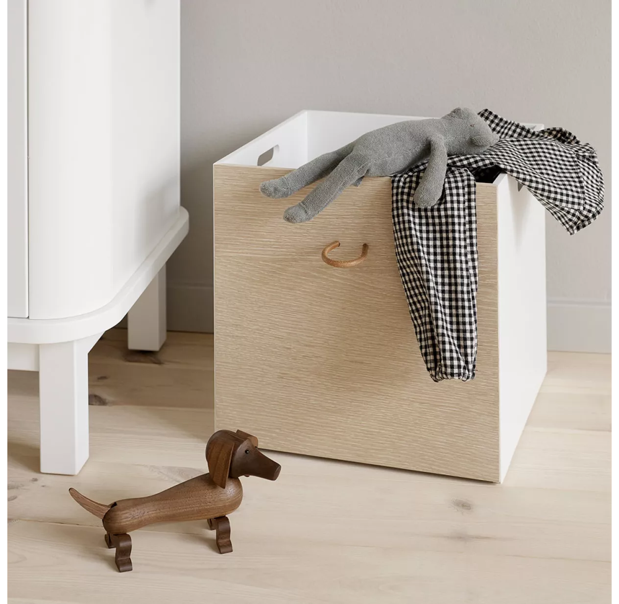 Oliver Furniture Set De 3 Caissons - ChĂȘne/Blanc â Image 3