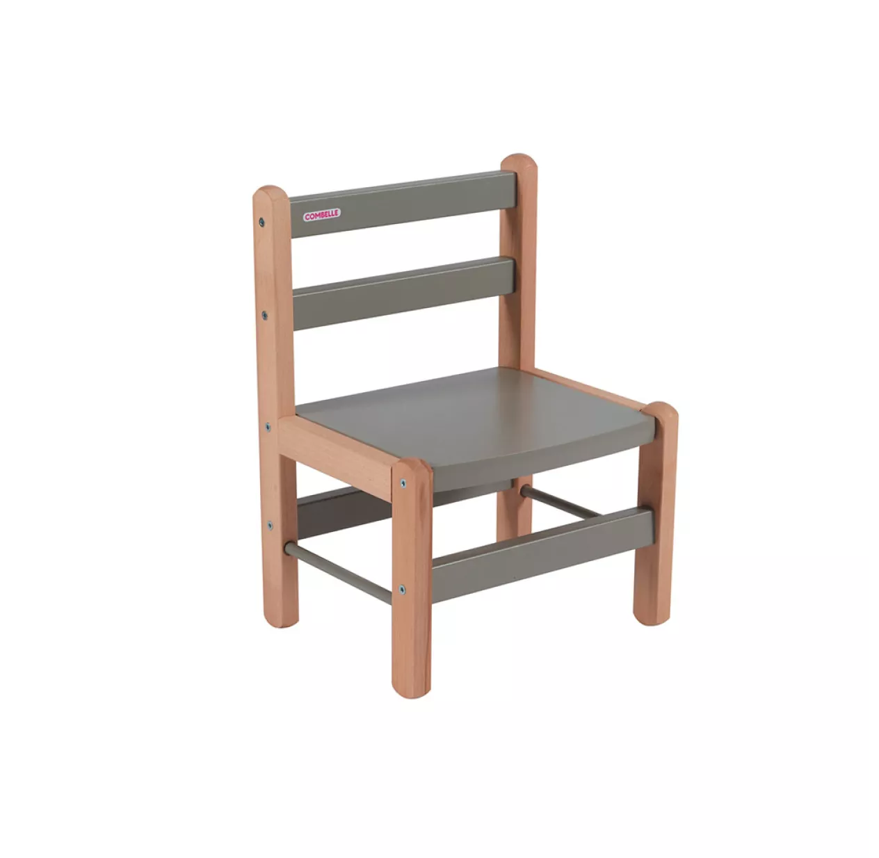 Combelle Table Gabriel Et Chaise Enfant Louise - Gris – Image 2