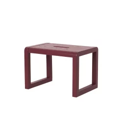 Ferm LIVING Tabouret Little Architect - Bordeaux
