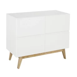 Quax Commode Ă Langer 4 Tiroirs Trendy - Blanc