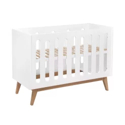 Quax Lit Bébé Canapé Trendy 60 X 120 - Blanc
