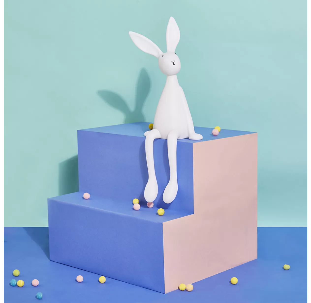 Rose In April Lampe Veilleuse Joseph Le Lapin - Blanc – Image 4