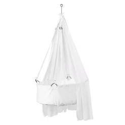 Voile Pour Berceau Suspendu Leander - Blanc